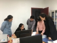 沙坪坝区疾病预防控制中心来重庆大学附属肿瘤医院督导检查2019年下半年传染病管理工作
