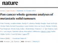 《自然》重磅发布泛癌研究成果！基于WGS揭示22种转移性实体瘤的全基因组特征