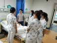 孝感共抗疫 一生战友情
—心血管呼吸内科“七仙女”看望赴孝感抗疫病重战友蔡丽君