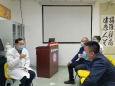 乐山市市中区肿瘤医院到我科参观学习