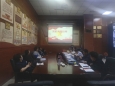信息科党支部开展党史学习教育专题党课活动