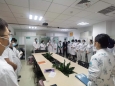 重庆大学附属肿瘤医院“感控-医务-护理”联动小组到血液肿瘤中心召开联动现场工作会议